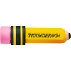 image:imageTICONDEROGA  Erasers Pencil Shaped Yellow 3 ct 38953  Yellow 075 x 2875 389533 Count