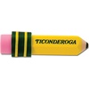 image:imageTICONDEROGA  Erasers Pencil Shaped Yellow 3 ct 38953  Yellow 075 x 2875 38953432 Count Pack of 12
