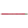 image:imageTICONDEROGA Erasable Checking Pencils PreSharpened with Eraser Red Pack of 2 1390112 Count  Red