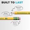 image:imageTiconderoga Beginners Elementary Pencils With Eraser 2 Lead Yellow Barrel Pack Of 121 Count Pack of 12