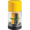 image:imageTiconderoga Duo 2in1 Pencil Sharpener amp Eraser Yellow 6 Count1 Count Pack of 6