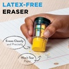 image:imageTiconderoga Duo 2in1 Pencil Sharpener amp Eraser Yellow 6 Count1 Count Pack of 72