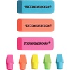 image:imageTiconderoga Erasers Neon 15 Count Pack of 8 38931SPNeon