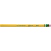 image:imageTiconderoga Laddie WoodCased Pencils 2 HB Soft With Erasers Yellow 12 Count