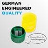 image:imageTiconderoga My First Pencil Sharpener 1 Hole Large Barrel YellowGreenYellowGreen