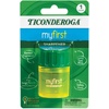 image:imageTiconderoga My First Pencil Sharpener 1 Hole Large Barrel YellowGreenYellowGreen
