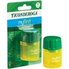 image:imageTiconderoga My First Pencil Sharpener 1 Hole Large Barrel YellowGreenYellowGreen