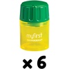 image:imageTiconderoga My First Pencil Sharpener 1 Hole Large Barrel YellowGreenYellowGreen