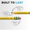 image:imageTiconderoga My First Short Triangular WoodCased Pencils 2 HB Soft With Erasers Yellow 4 Count