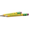 image:imageTiconderoga My First Short Triangular WoodCased Pencils 2 HB Soft With Erasers Yellow 4 Count