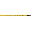 image:imageTiconderoga My First TriWrite WoodCased Pencils Unsharpened 2 HB Soft With Erasers Yellow 36 Countw Erasers