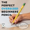 image:imageTiconderoga My First WoodCased Pencils 2 HB Soft PreSharpened Yellow 2 CountWriting Instrument