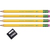 image:imageTiconderoga My First WoodCased Pencils 2 HB Soft PreSharpened Yellow 2 CountWriting Instrument