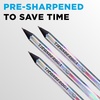 image:imageTiconderoga Noir Black WoodCased 2 Pencils Holographic Design 12 CountPencils