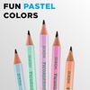 image:imageTiconderoga Pastel Pencils 2 Soft Assorted Colors Pack Of 10 Pencils1