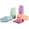 image:imageTiconderoga Pencil Cap Erasers Assorted Pastel Colors 10 Count