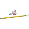 image:imageTiconderoga Pencil Cap Erasers Assorted Pastel Colors 10 Count
