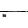 image:imageTiconderoga TriConderoga Triangular Pencils WoodCased 2 Sharpener Soft Touch Comfort Barrel Black 12Pack 2250012