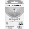 image:imageTiconderoga Wedge Erasers Pastel Colors 3 Count3 Count pastel
