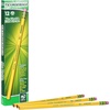 image:imageTiconderoga WoodCased Pencils Unsharpened 25 F Medium Yellow 12 Count12 Count Pack of 1