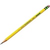 image:imageTiconderoga WoodCased Pencils Unsharpened 25 F Medium Yellow 12 Count12 Count Pack of 1