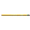 image:imageTiconderoga WoodCased Pencils Unsharpened 25 F Medium Yellow 12 Count12 Count Pack of 1