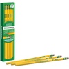 image:imageTiconderoga WoodCased Pencils Unsharpened 25 F Medium Yellow 12 Count12 Count Pack of 1