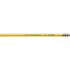 image:imageTiconderoga WoodCased Pencils Unsharpened 25 F Medium Yellow 12 Count12 Count Pack of 1