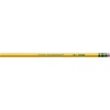 image:imageTiconderoga WoodCased Pencils Unsharpened 25 F Medium Yellow 12 Count12 Count Pack of 1