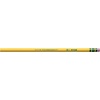 image:imageTiconderoga WoodCased Pencils Unsharpened 25 F Medium Yellow 12 Count72 Count Pack of 1