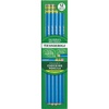 image:imageTICONDEROGA Erasable Checking Pencils PreSharpened with Eraser Red Pack of 2 1390112 Count  Blue
