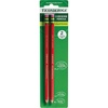 image:imageTICONDEROGA Erasable Checking Pencils PreSharpened with Eraser Red Pack of 2 139012 Count  Red