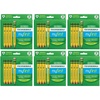 image:imageTiconderoga My First HalfSize Wooden Pencils Large TriangleBarrel PreSharpened 2 HB Short 45 Yellow Pencils with Erasers Yellow 12Pack72