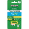 image:imageTiconderoga My First Short Triangular WoodCased Pencils 2 HB Soft With Erasers Yellow 4 Count