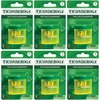 image:imageTiconderoga TwoHole Manual Pencil Sharpener for Standard and Beginner Pencils YellowGreen 2 x 2 x 125 GermanEngineered 1 Count2Hole  6Pack