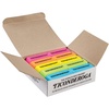 image:imageTiconderoga Wedge Erasers 2 Beveled Shape Soft and NonAbrasive 5 Assorted Neon Colors 30 ErasersBox 1 BoxNeon Erasers  30 Count Pack of 1