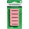 image:imageTiconderoga Wedge Erasers Pink 5Pack360