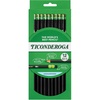 image:imageTiconderoga WoodCased Pencils Unsharpened 2 HB Soft Black 12 Count12 Count Pack of 1