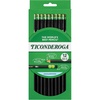 image:imageTiconderoga WoodCased Pencils Unsharpened 2 HB Soft Black 12 Count12 Count Pack of 6