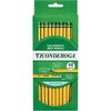 image:imageTiconderoga WoodCased Pencils Unsharpened 25 F Medium Yellow 12 Count288 Count Pack of 240