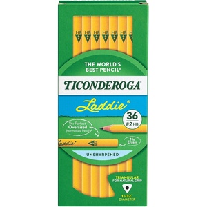 image:imageTiconderoga PENCIL LADDIE TRIWRITE WO ERASER PACK OF 36