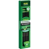 image:imageTiconderoga TriConderoga Triangular Pencils WoodCased 2 Sharpener Soft Touch Comfort Barrel Black 22500 Pack of 6 72 Count Total1
